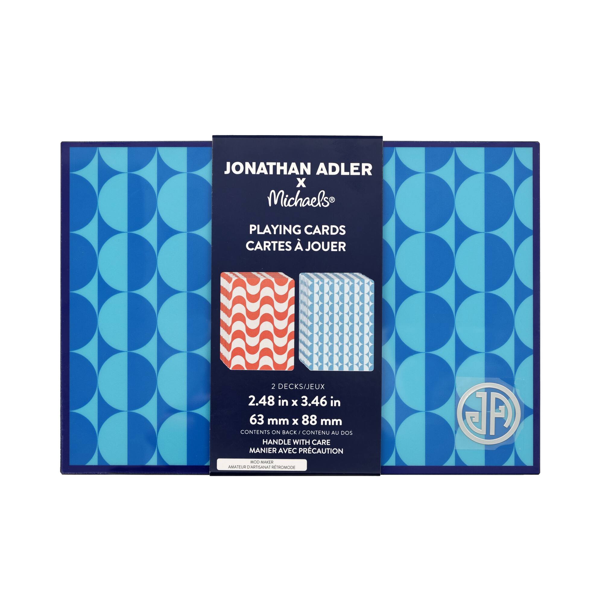 Jonathan Adler x Michaels Mod Maker Retro Playing Card Set